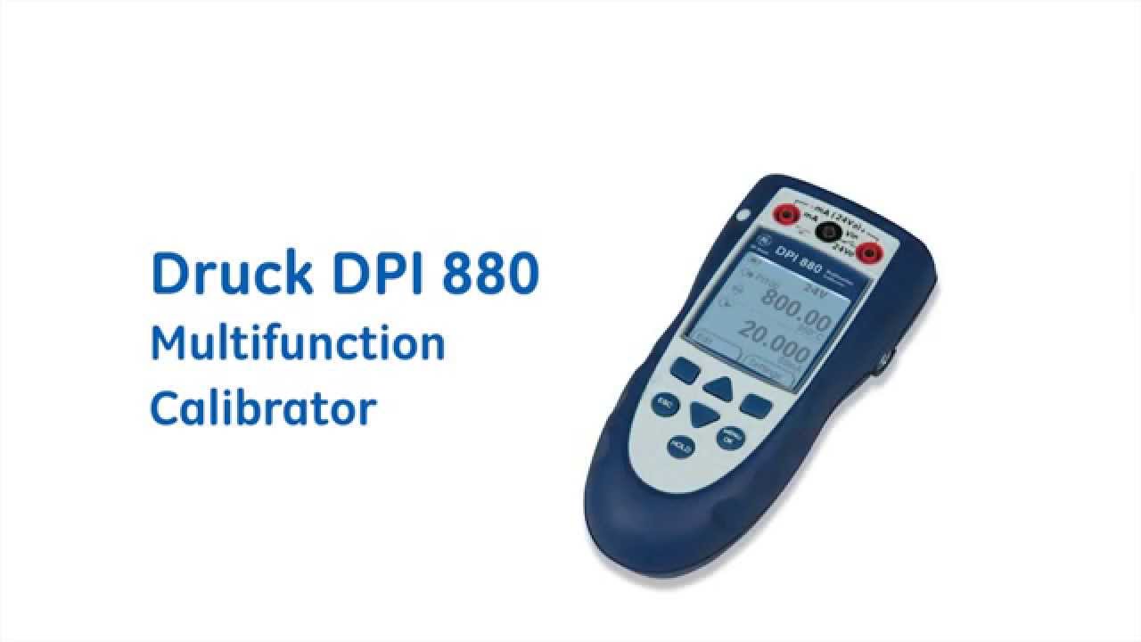 Thiết bị hiệu chuẩn đa chức năng DPI 880 - GE Druck